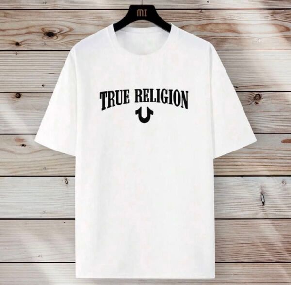 ☆SALE☆TRUE RELIGION Men's Tシャツ XXL WHITE