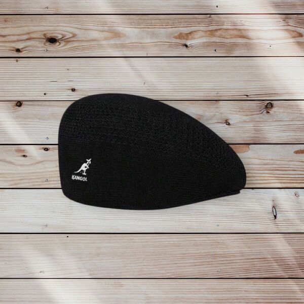 ☆SALE☆KANGOL メンズ レディース ベレー帽 BLACK×WHITE