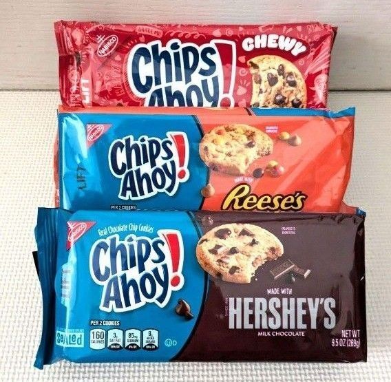 Chips Ahoy! チップスアホイチョコチップクッキー食べ比べ 3種セット