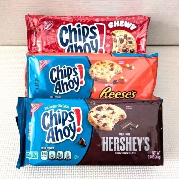 Chips Ahoy! チップスアホイチョコチップクッキー食べ比べ 3種セット