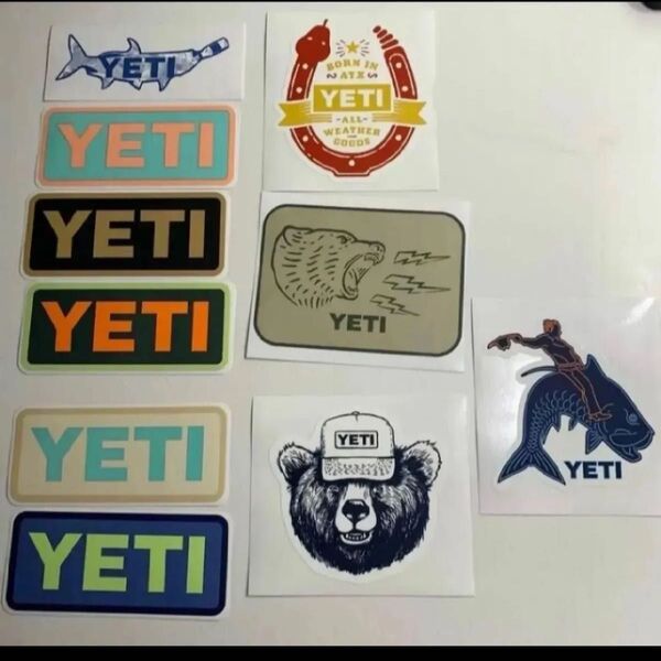 正規品YETI STICKER PACK イエティ ステッカー10枚 新品 ステッカーセット ラスト2