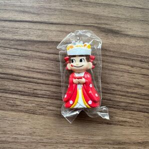 不二家 ペコちゃん 花嫁姿 マスコット