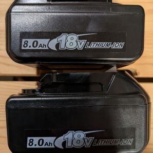 【2個セット】互換バッテリー BL1860B 18V 8000mAh 8.0Ah
