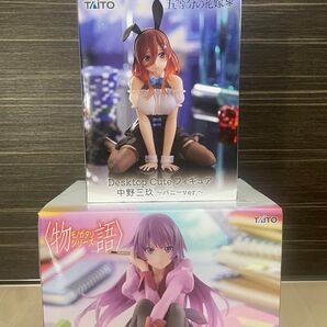 【新品未開封】Desktop Cute 戦場ヶ原ひたぎ 中野三玖 2点セット