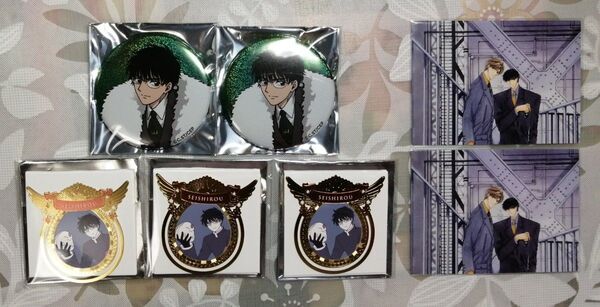 CLAMP展 桜塚星史郎 東京BABYLON X ホログラム缶バッジコレクション メタルクリップコレクション カード