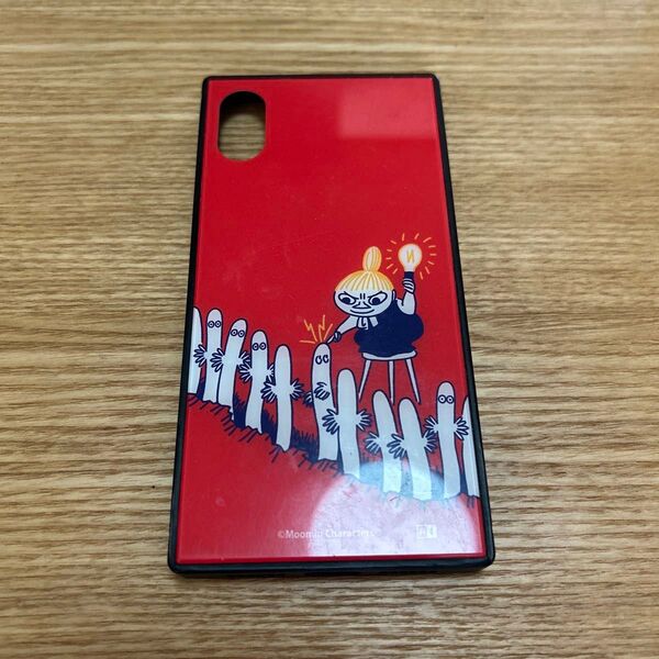 ムーミン iPhone X/XS ケース リトルミイ レッド