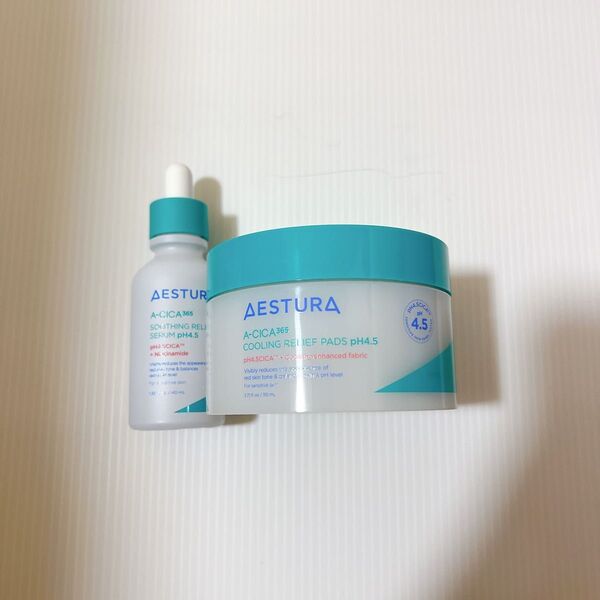 AESTRA エストラ エイシカ365 トラブルリリーフセラム トナーパッド