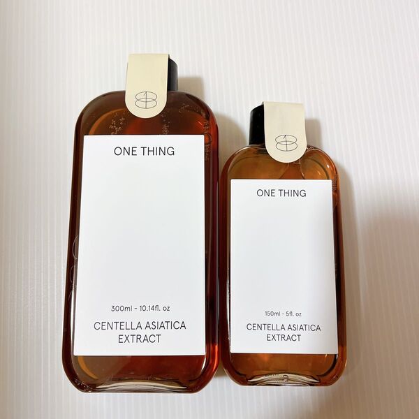 ONE THING センテラアジアティカエキス 300mlと150ml