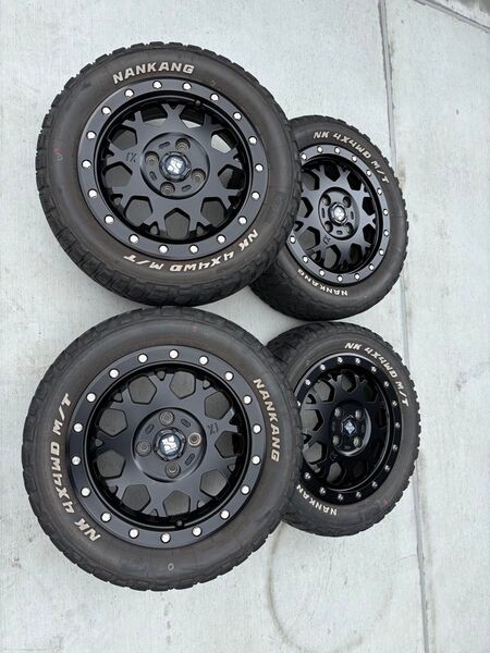 MLJ XJ04 XTREME-J 14×4.5j NANKANG FT-9 165/65R14 ホイールナット McGard