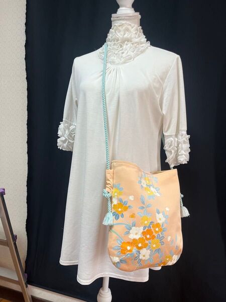 着物リメイク ショルダーバッグ
