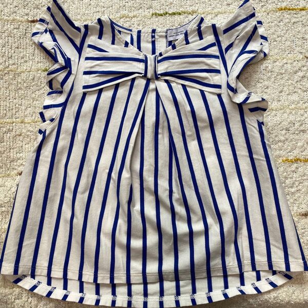 Tシャツ カットソー キッズ 半袖Tシャツ 半袖トップス 女の子 半袖 子供服 トップス グリーレベル 115センチ
