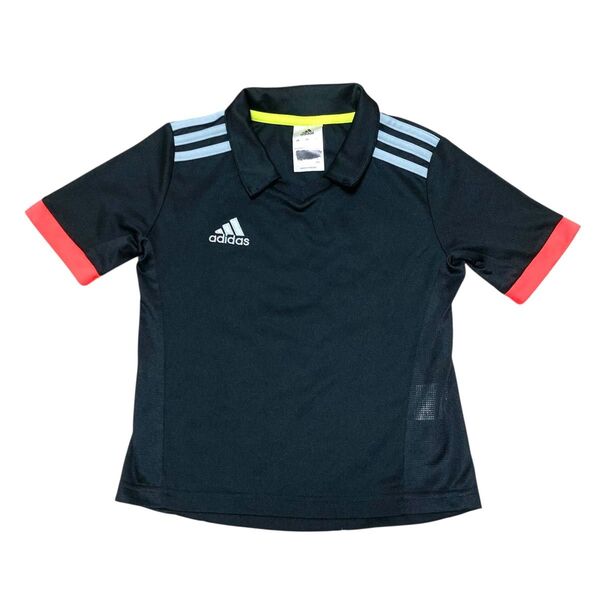 アディダス 120 半袖Tシャツ スポーツウェア 夏物トップス 男の子 サッカー トレーニング adidas