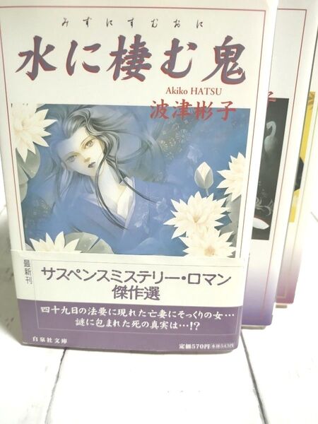 【3冊セット】水に棲む鬼 /秋霖の忌/燕雀庵夜咄/ 波津彬子:著(白泉社文庫)