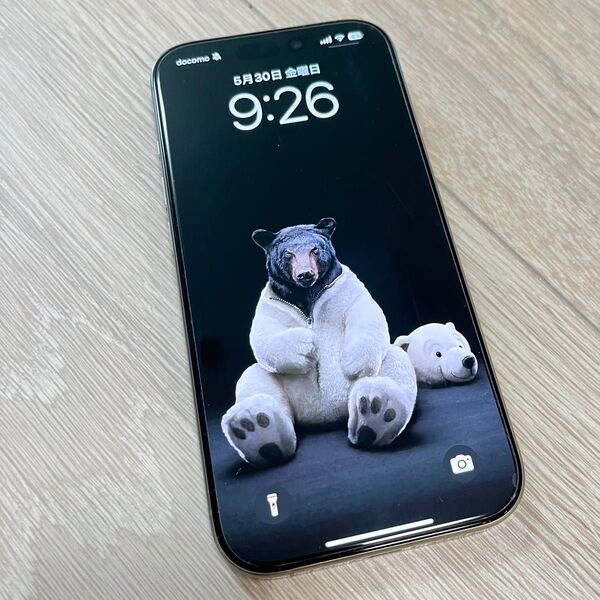 【美品 保証期間中】iPhone 16 pro 256GB 北米モデル ナチュラルチタニウム
