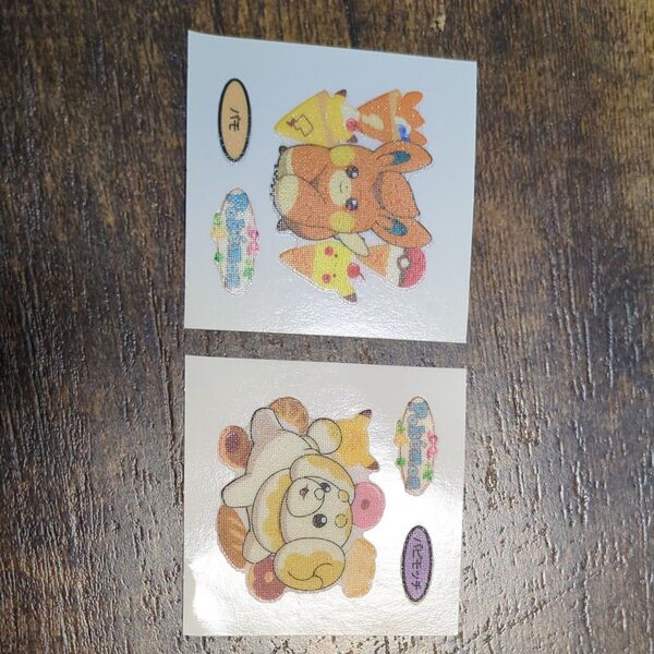 ポケモンパン 第一パン デコキャラシール ポケモン パモ パピモッチ