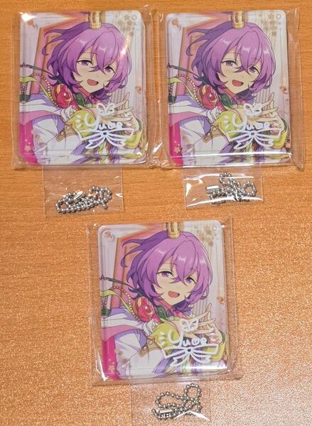 あんスタ アニカフェ ホリデー Special for Princess! 花群冬芽 (ユメ) コロッタ 3点セット