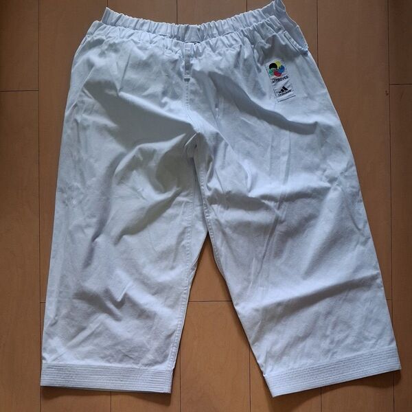 【道着】空手 柔道 adidas 165センチ 下胴衣