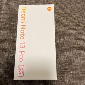 Redmi Note 13 pro 5G 256GB XIG05 SIMフリー 新品未使用