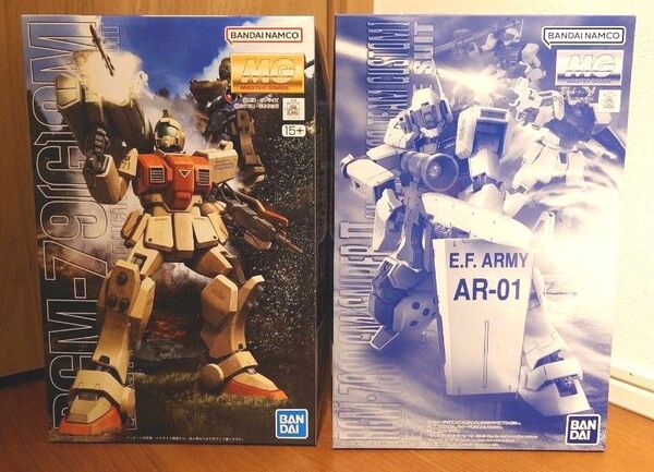 未開封 未組立 MG 陸戦型ジム ジム・スナイパーII(ホワイト・ディンゴ隊仕様)2体セット