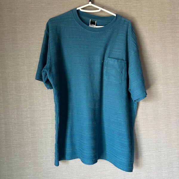 BASE CONTEROL サイズ04 LL Tシャツ ブルー 大きなサイズ ワールド ベースコントロール