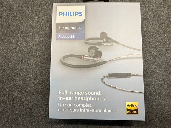 フィリップス PHILIPS Fidelio S3 有線イヤホン ブラック