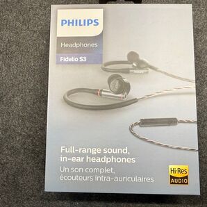 フィリップス PHILIPS Fidelio S3 有線イヤホン ブラック