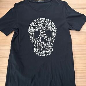 MARK&LONA Tシャツ スカル ラインストーン