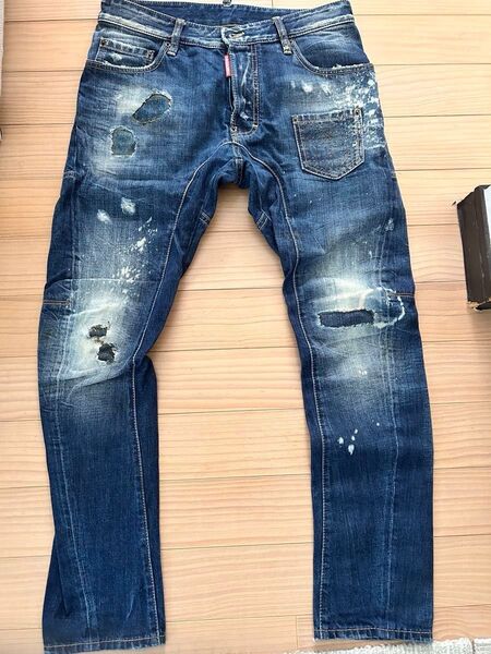 DSQUARED2 ダメージ加工デニム メンズ