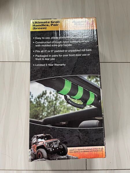ruggedridgeラギッドリッジ グラブハンドル 未使用 JEEP ラングラー TJ JK JL