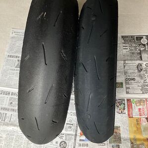 ③ダンロップ DUNLOP KR410 110/70 140/70 サーキットONLY CBR250R 公道不可