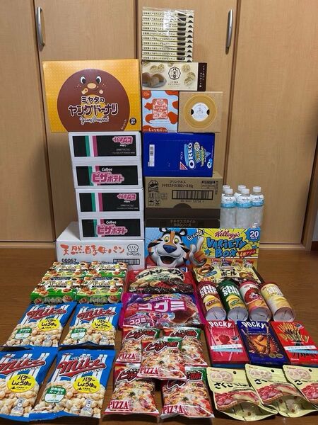【1セット限定♪】お菓子 パン シリアル ジュース まとめ売り 詰め合わせ おまけ付き