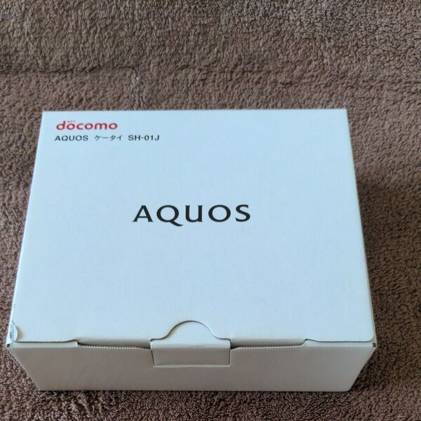 docomo AQUOSケータイ SH-01J BlueBlack 新品未使用