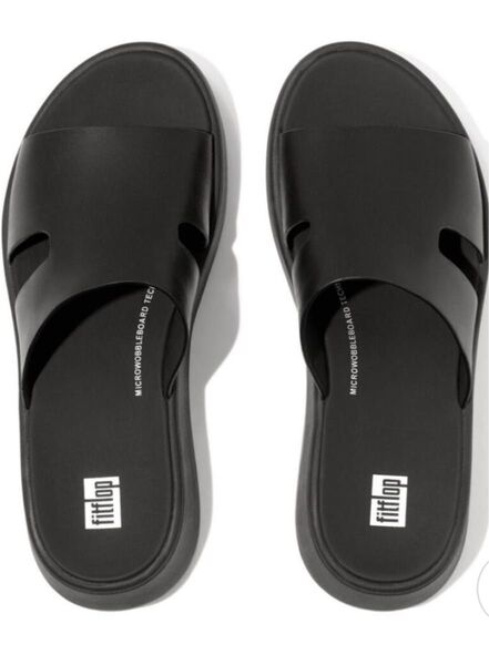未使用 fitflop フィットフロップ レディース コンフォートサンダル スライドサンダル 体圧分散 US8