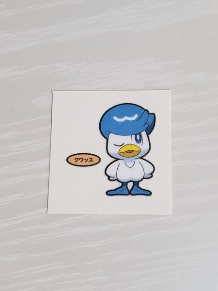 ポケモン 第一パン ポケモンデコキャラシール 208弾 クワッス