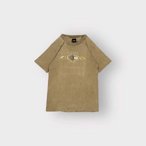 古着 90s〜 アート Tシャツ 半袖 USA製 cityboy 短丈 ノームコア アメリカ製 メキシコ グランジ アメカジ