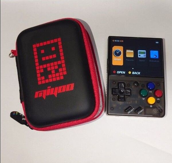 Miyoo mini V4 クリアブラック