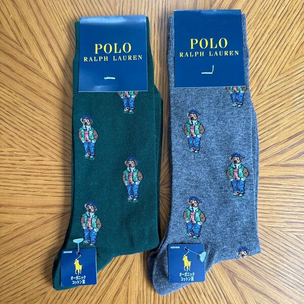 新品★Polo Ralph Lauren ソックス 25-27cm 2足セット