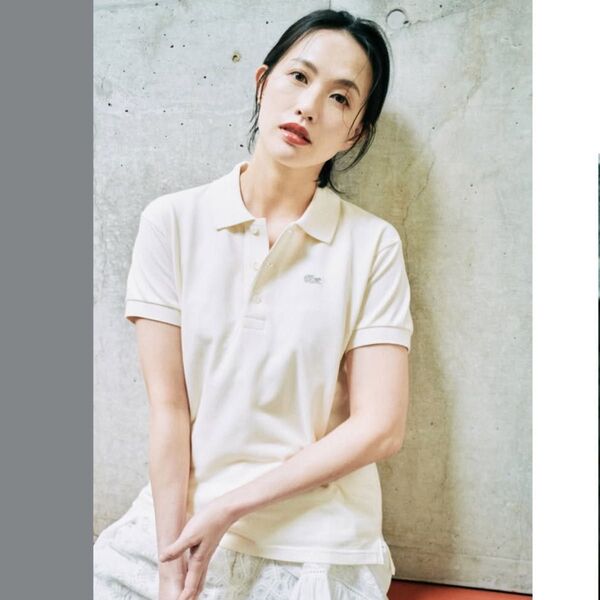 IENA LACOSTE/ラコステ 別注 POLO SHIRTS ポロシャツ 34サイズ