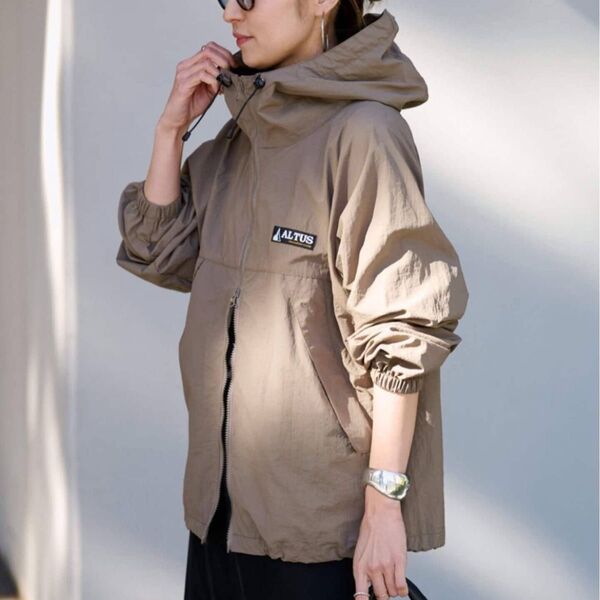 FRAMeWORK ALTUS/アルタス 別注W ZIPマウンテンパーカー