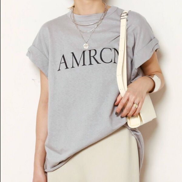 AP STUDIO【AMERICANA/アメリカーナ】AMRCN ロールアップTシャツ