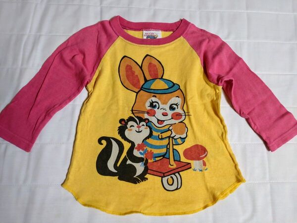 Grand Ground グラグラ 七分袖Tシャツ サイズ5 110〜115cm