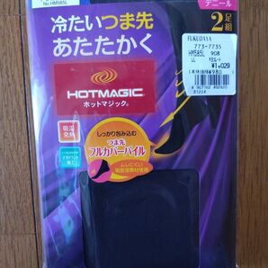 GUNZE 80デニールタイツ 2足組 ブラウン