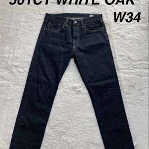 Levi's 501CT W34 WHITE OAK CONE DENIM 赤耳 リーバイス デニム ホワイトオーク コーンデニム