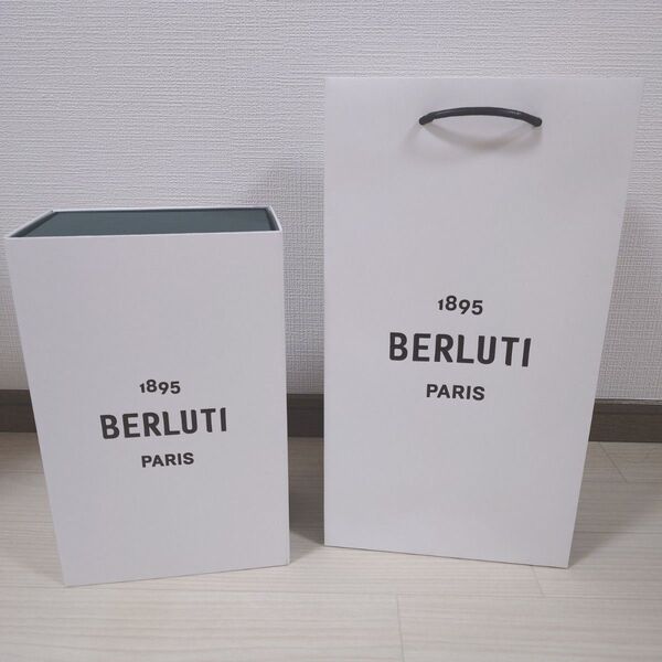 【美品】ベルルッティ BERLUTI 空箱 ショッパー ショップ袋