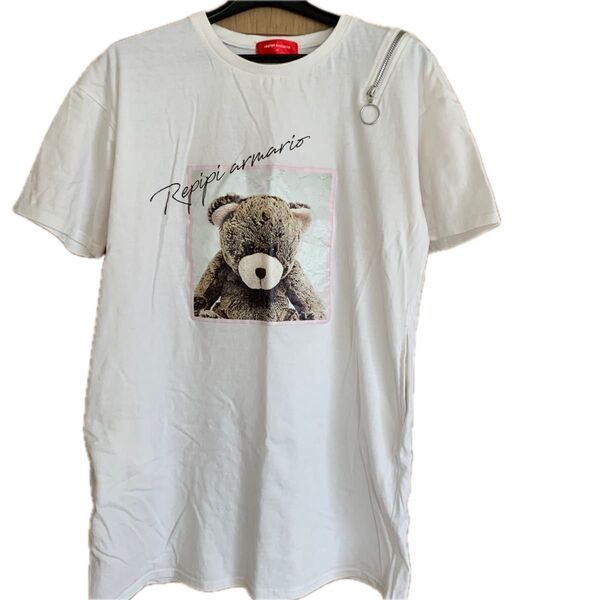 repipi armarioプリントTシャツ