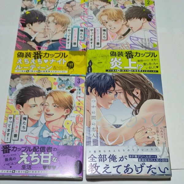 俺たちビジネス番やってます三冊 つかの間の恋人セット