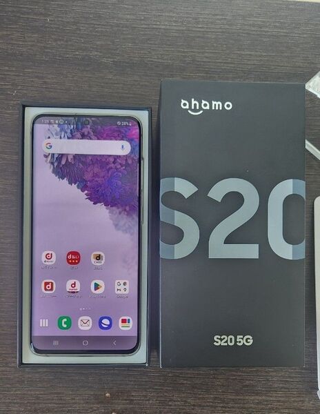 Galaxy S20 5G SC-51A 6.2インチ メモリー12GB ストレージ128GB Cloud White ドコモ