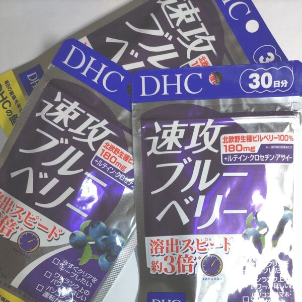 DHC 速攻ブルーベリー 30日分 3袋