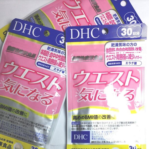 DHC ウエスト気になる 30日分/60粒 3袋