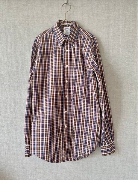 美品!BROOKS BROTHERS ブルックスブラザーズ*チェックシャツ S